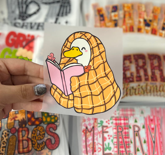 Fall Goose DTF Trucker Hat Patch Only