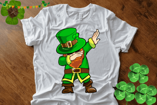 Dab St Patricks Baby, Toddler, Youth Short Sleeve Shirt