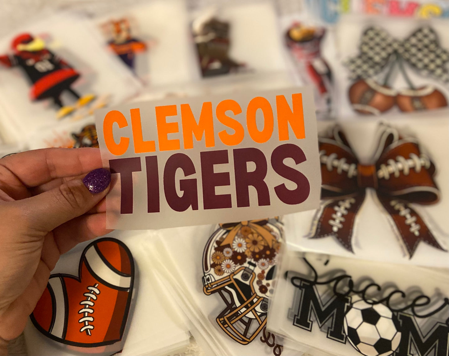 Tigers DTF Trucker Hat Patch Only