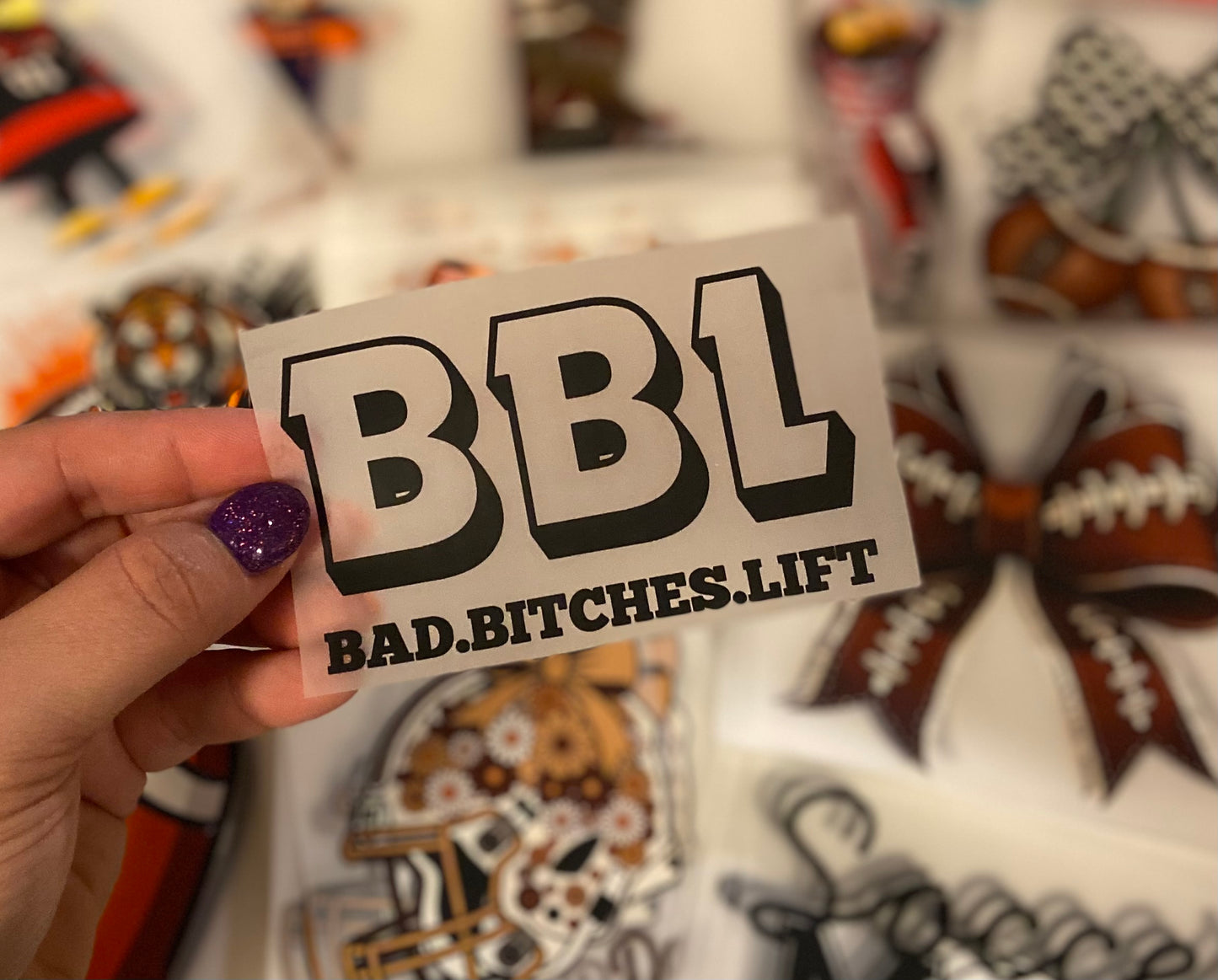 BBL DTF Trucker Hat Patch Only