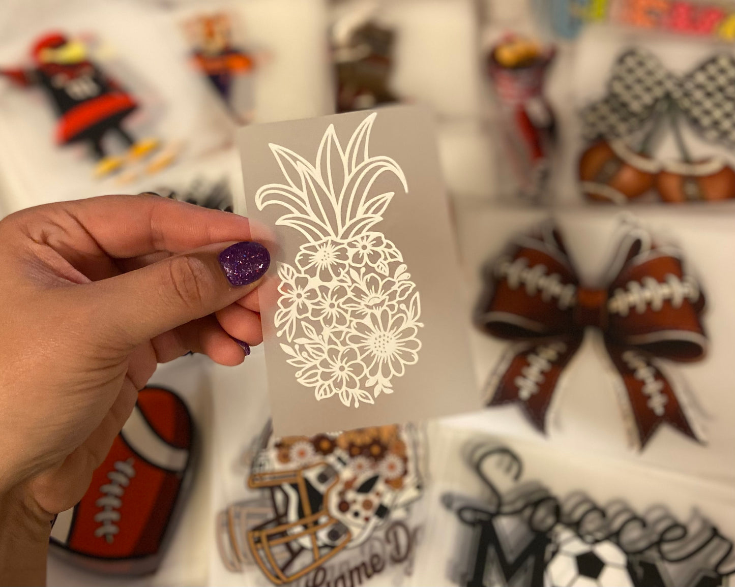 Pineapple DTF Trucker Hat Patch Only