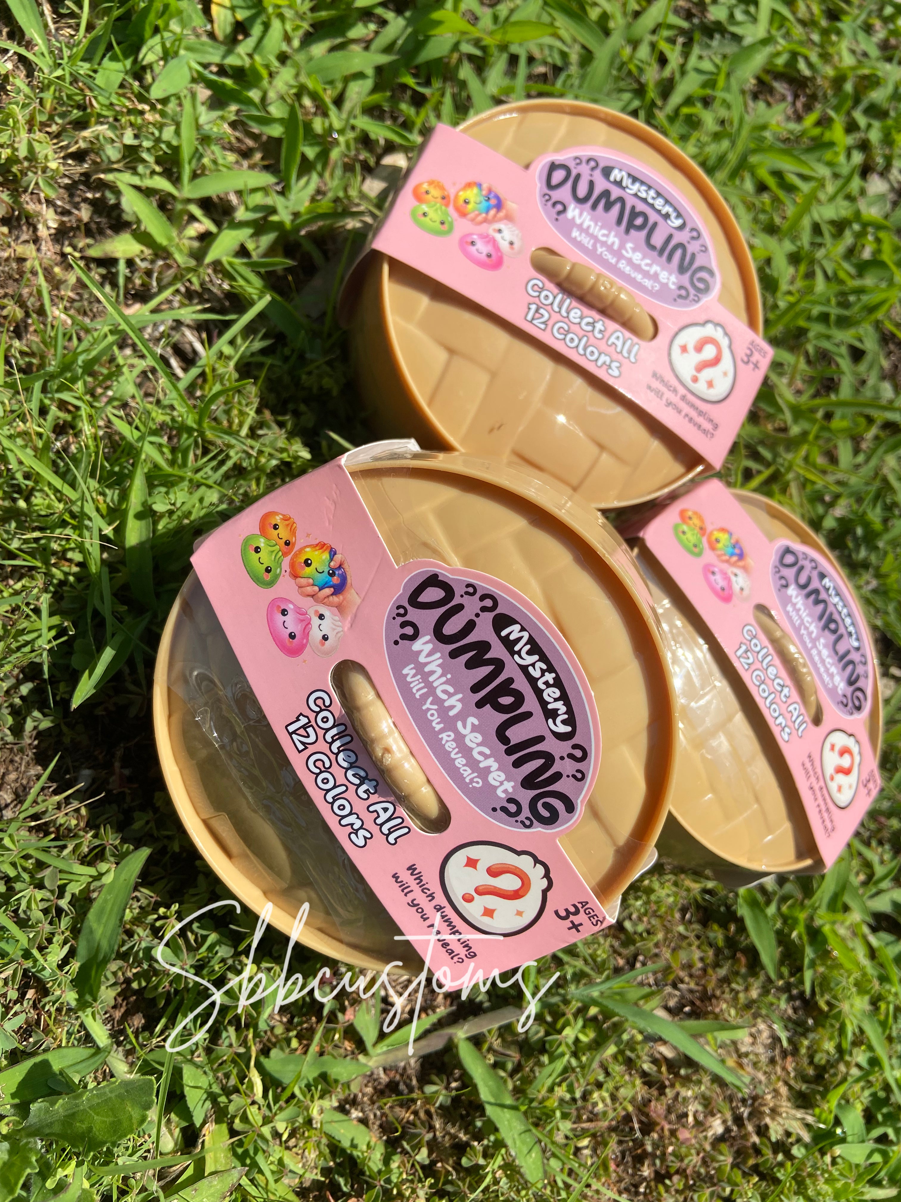 IN STOCK - Mystery Secret Dumpling Secret (mystery solid, rainbow, or random color glitter)