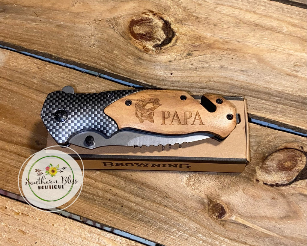 Engraved Knife Custom Gift For Him Preorder