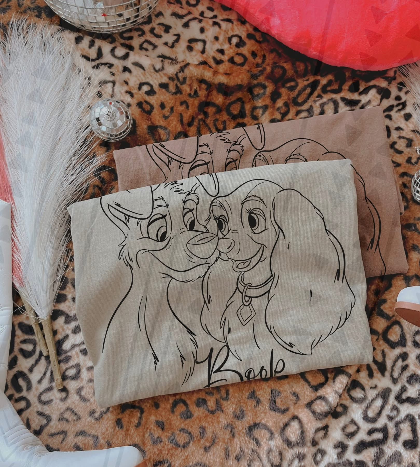 Boop Lady/Tramp Adult Top