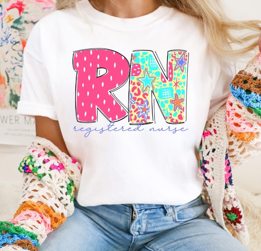 Pastel Name Custom Comfort Color T-Shirt