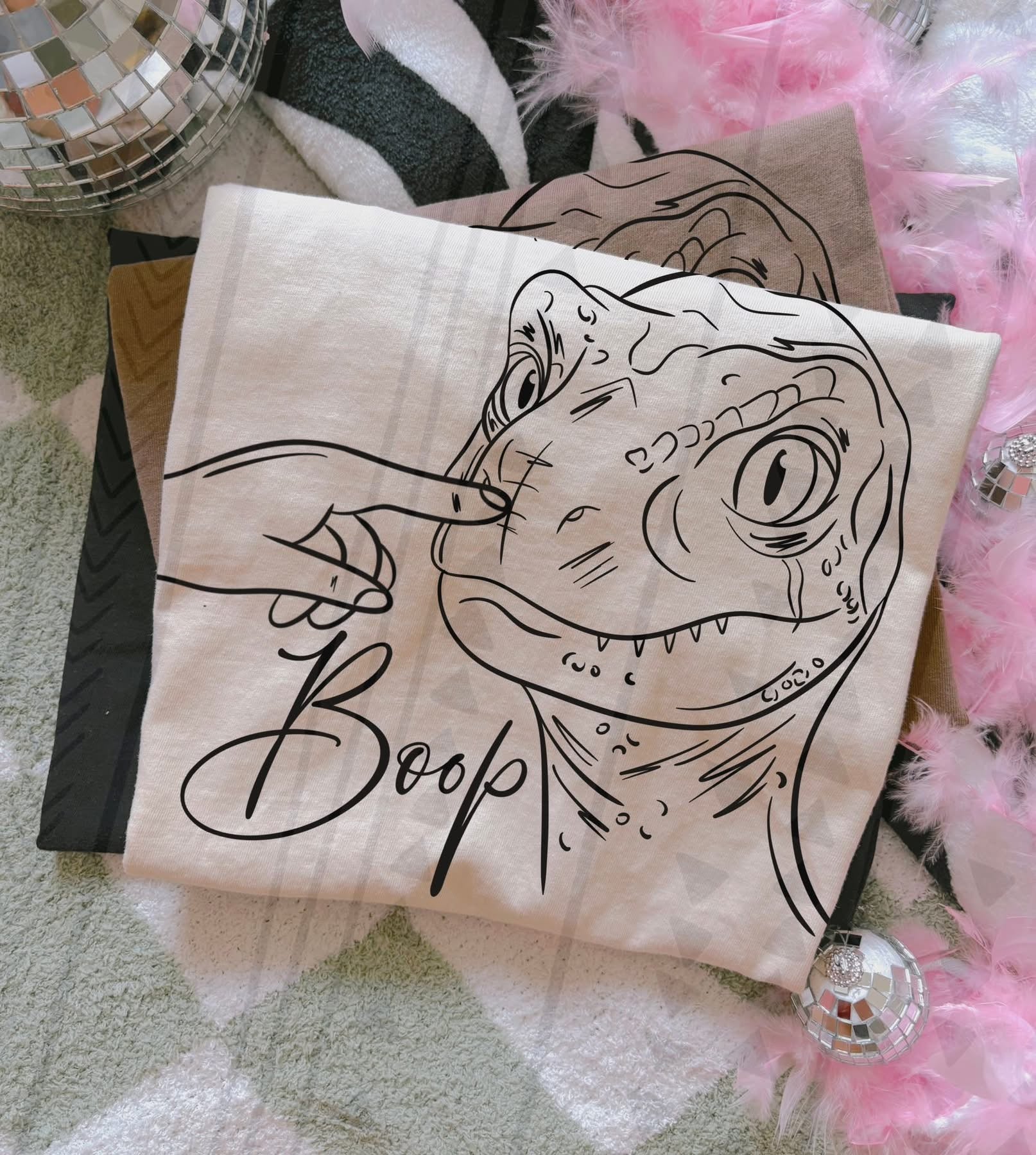 Boop Jurassic Adult Top