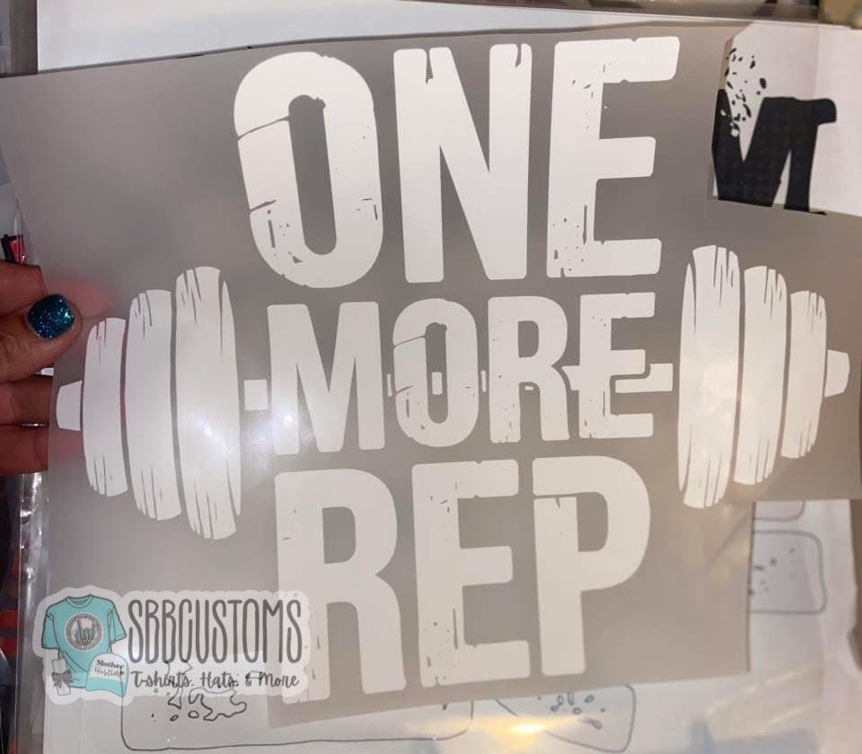 Quick Ship One More Rep T-shirt