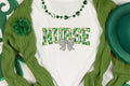 Nurse Dotty Bow St Patricks T-shirt