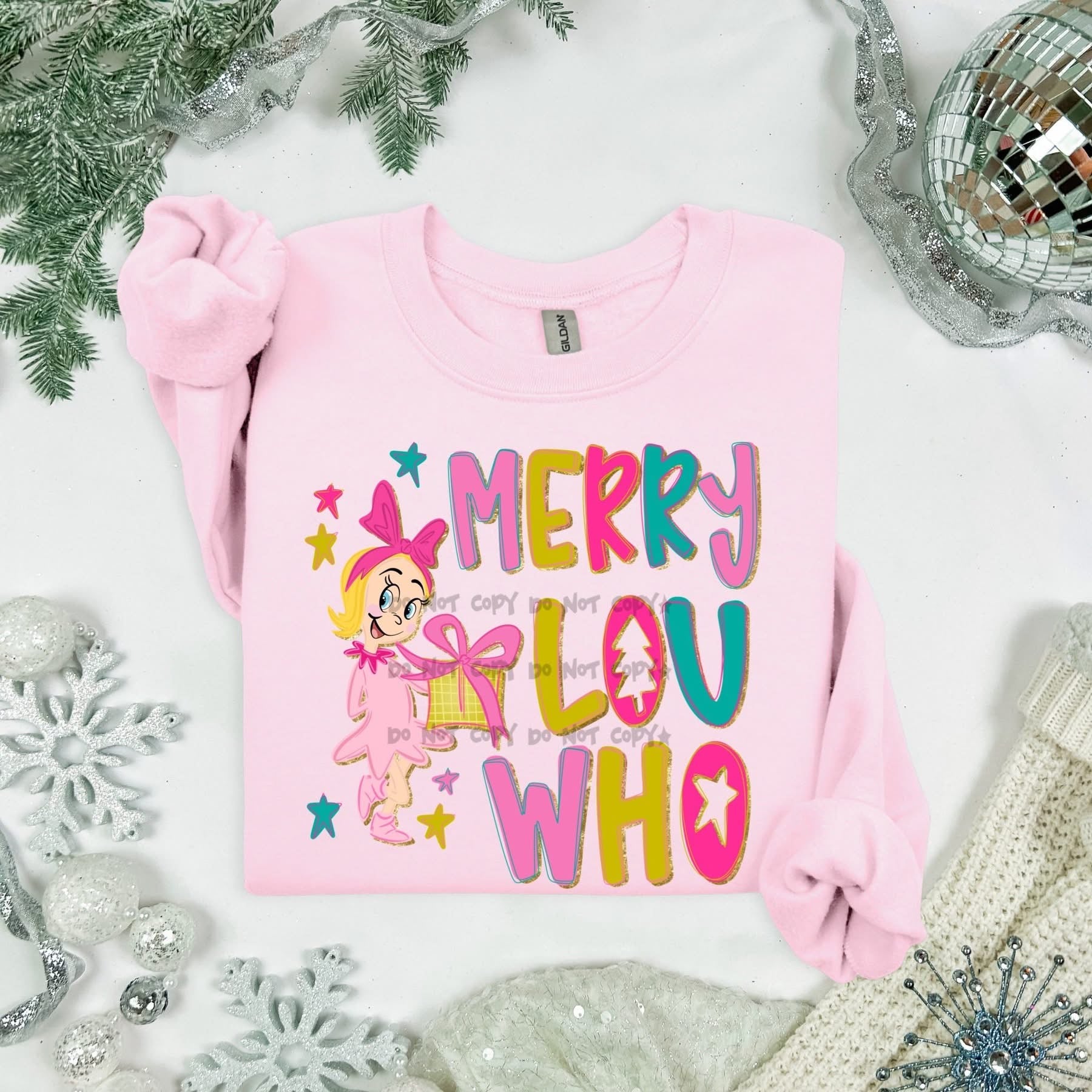 Merry Lou Who Adult Top