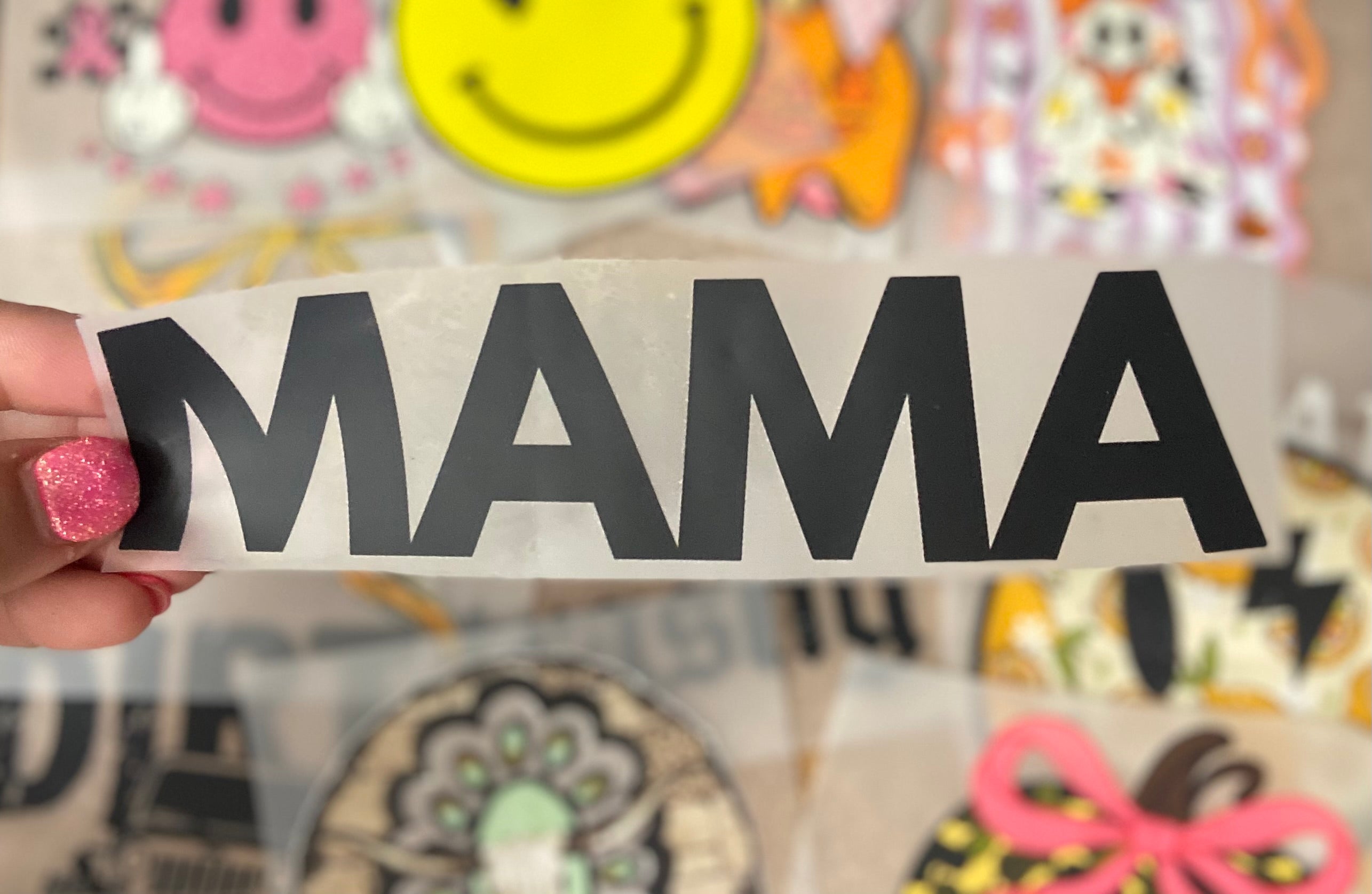 Mama DTF Trucker Hat Patch Only