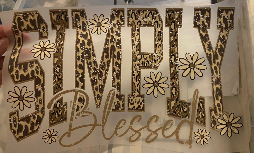 Quick Ship Simply Blessed T-shirt
