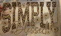 Quick Ship Simply Blessed T-shirt