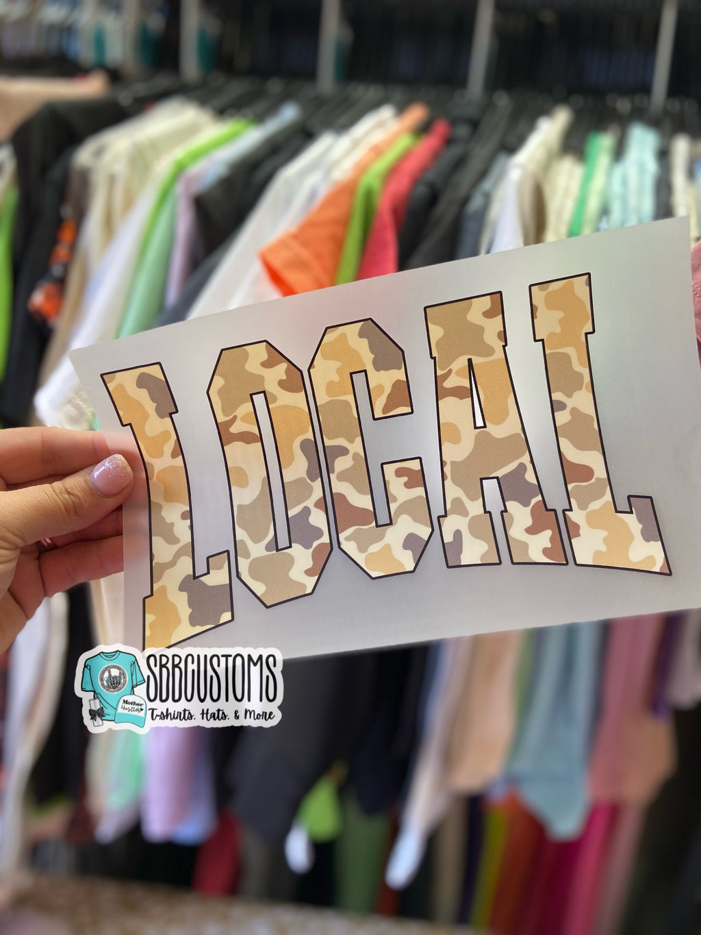 Quick Ship Local Light Duck Camo T-shirt