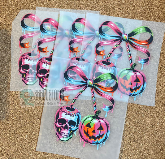 Halloween Cherries DTF Trucker Hat Patch Only