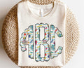 School Books Monogram Comfort Color T-Shirt