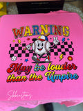 May Be Louder Than The Umpire Baby, Toddler, Youth Short Sleeve Shirt