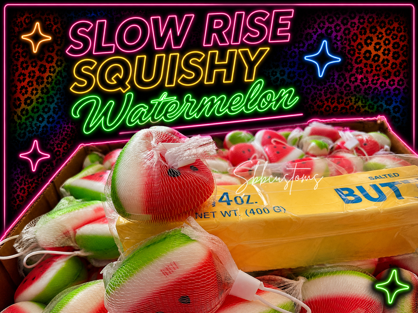 Slow Rise Watermelon Squishy PREORDER ETA LATE JUNE-EARLY JULY