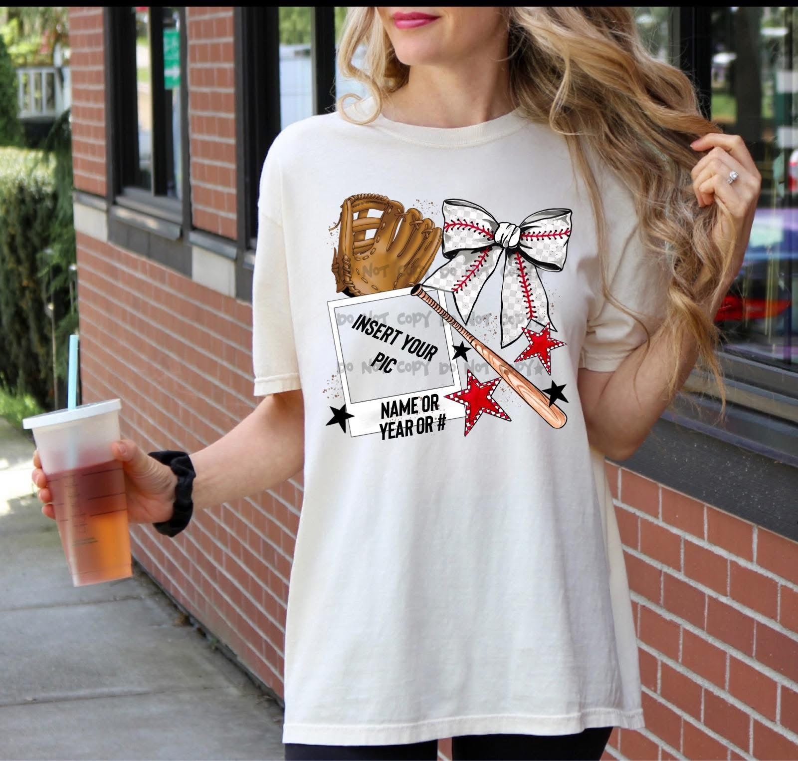 Sport Custom Photo Collage Comfort Color T-Shirt
