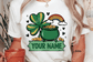 Custom Pot Of Gold St Patricks Baby, Toddler, Youth Short Sleeve Shirt