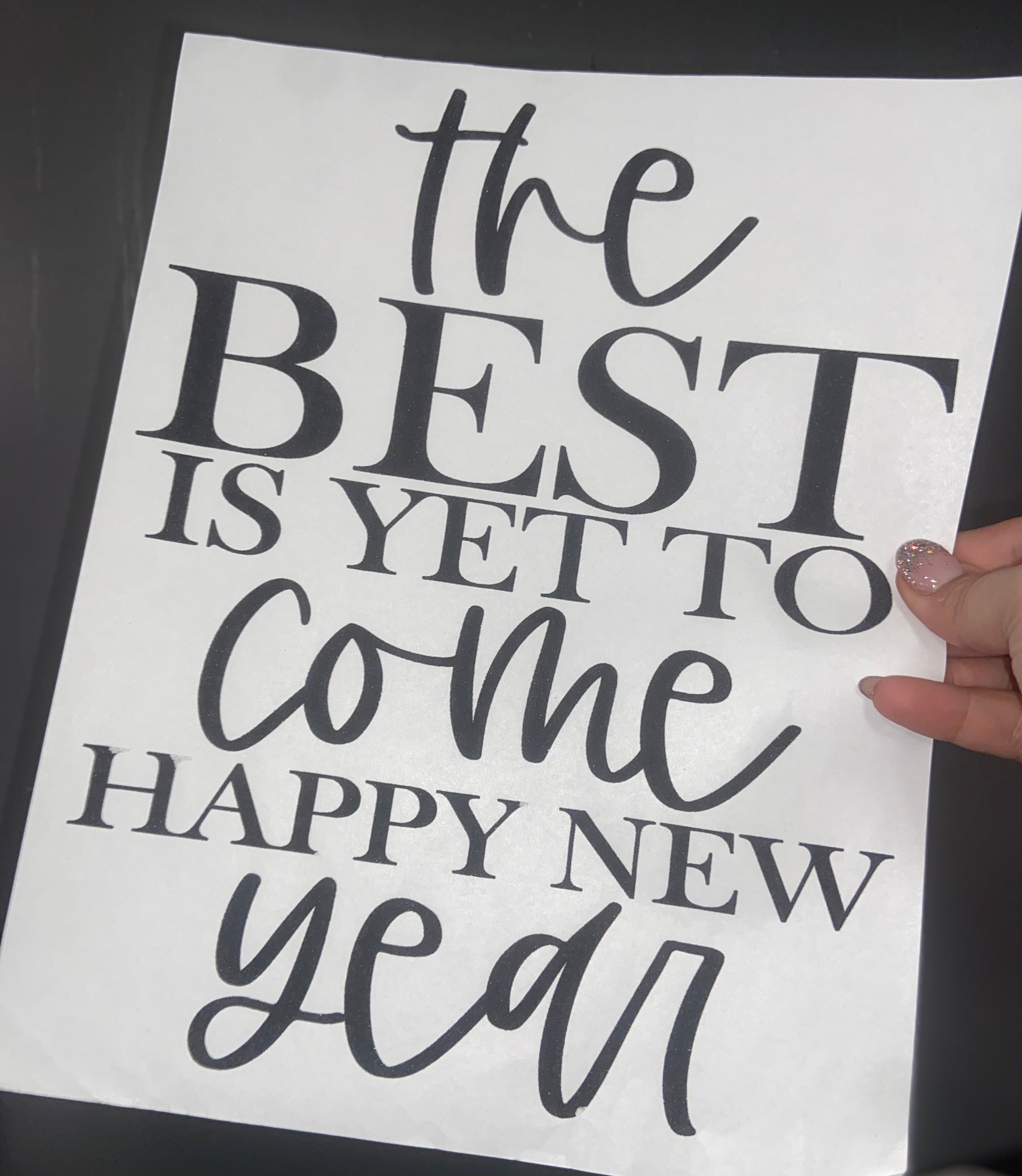 Quick Ship New Year The Best Is Yet To Come T-shirt