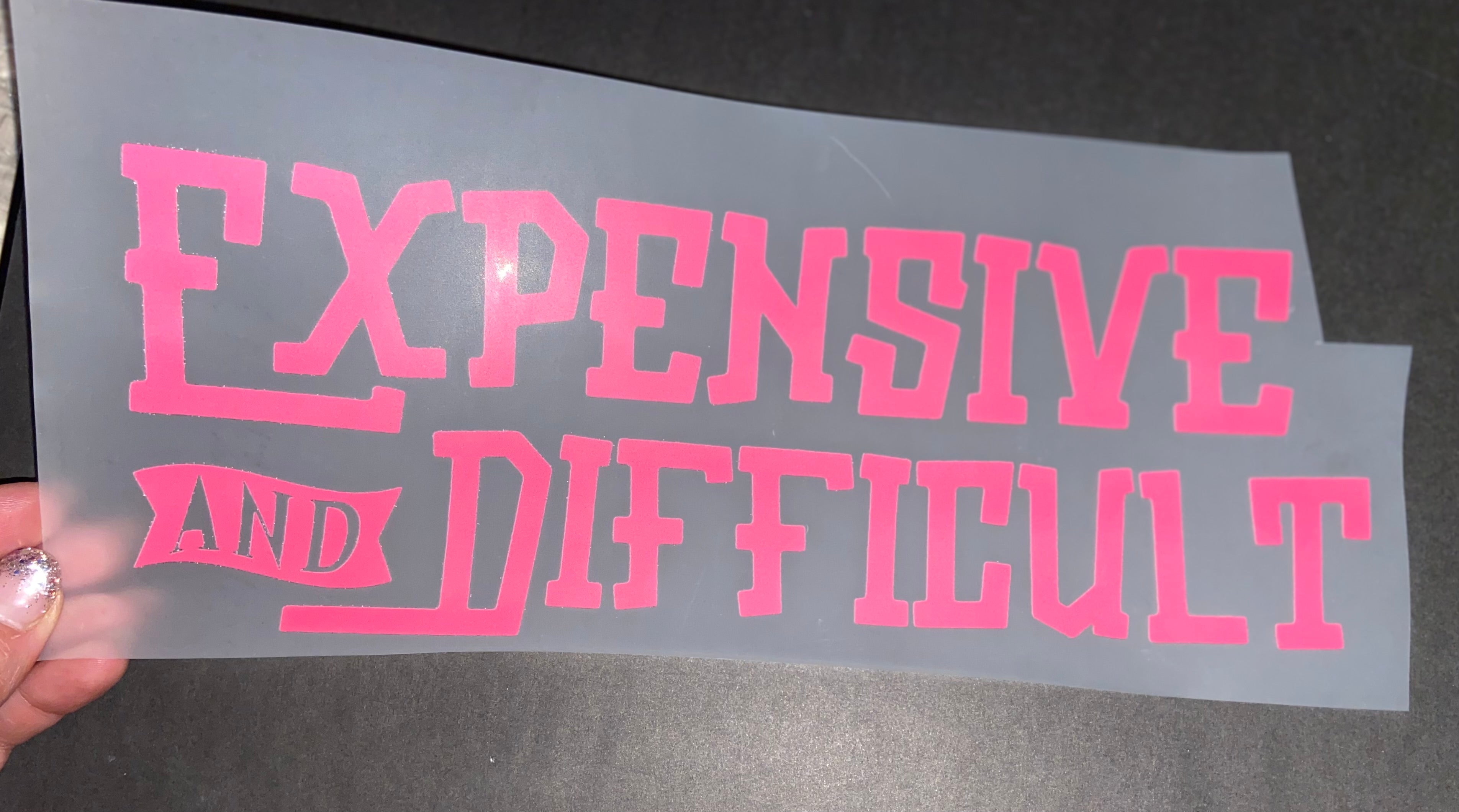 Quick Ship Expensive & Difficult T-shirt