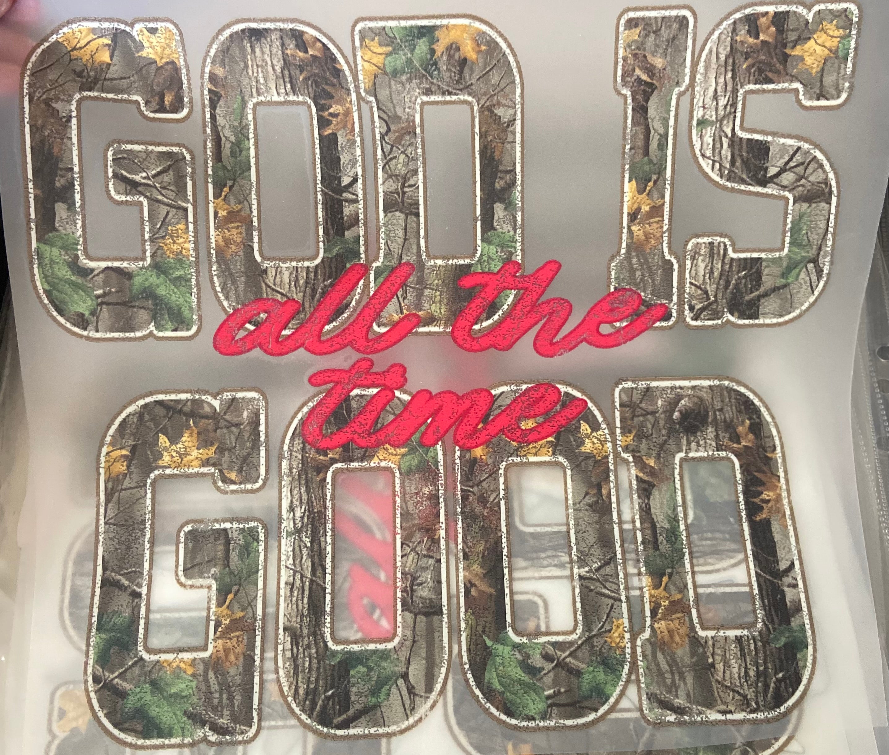 Quick Ship God Is Good All The Time T-shirt