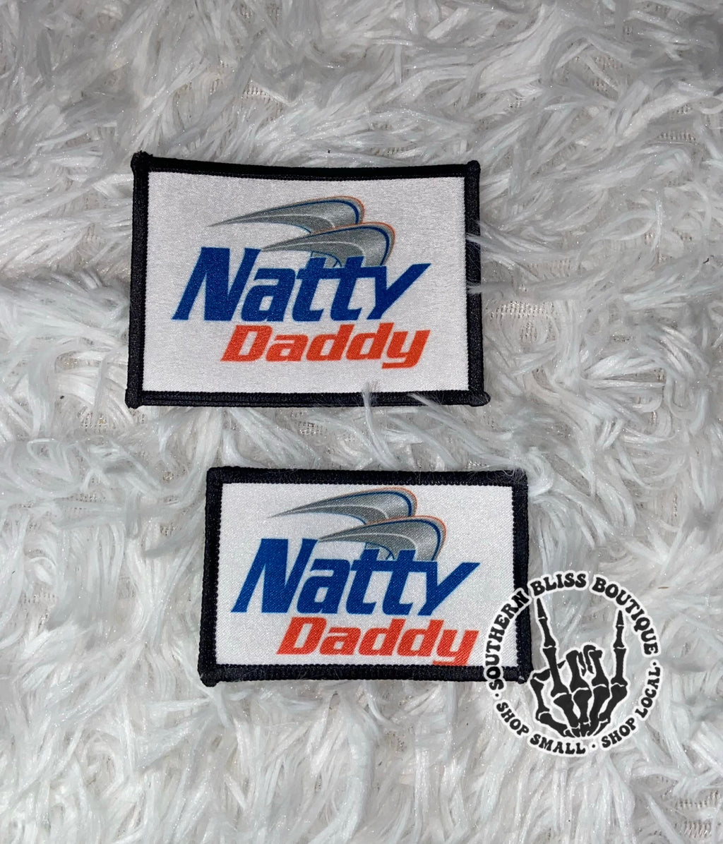 Natty Daddy Trucker Hat Iron On Patch Only