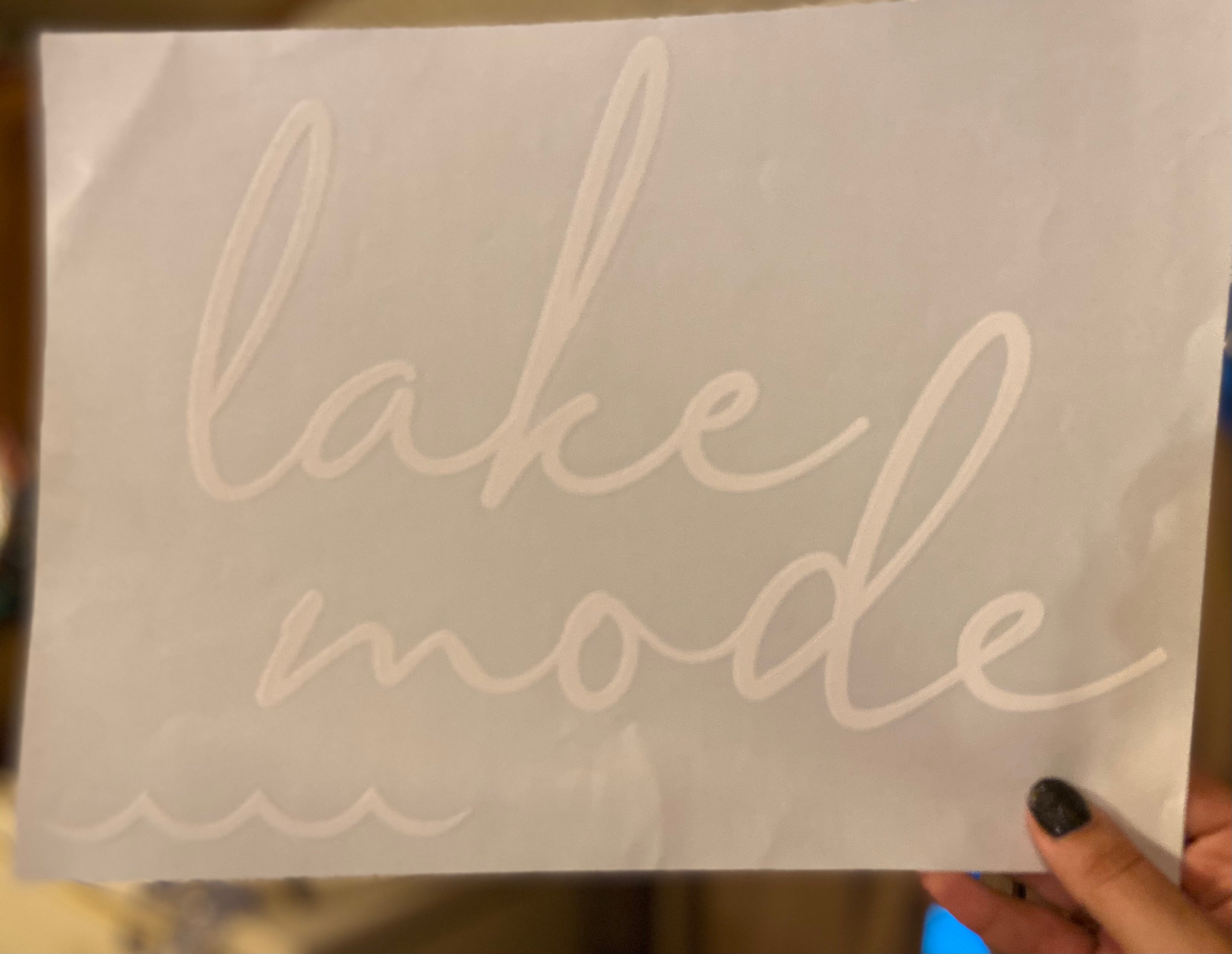 Quick Ship Lake Mode T-shirt