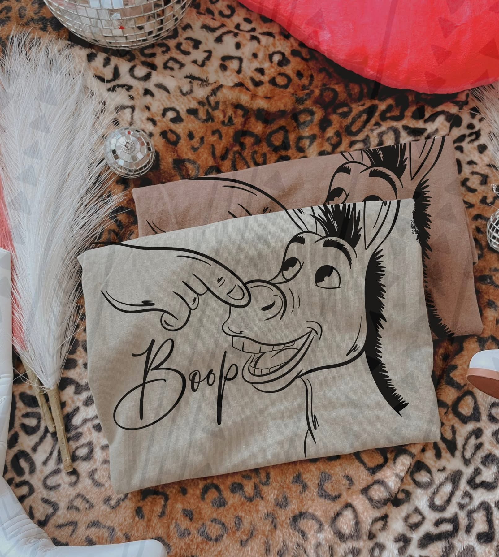 Boop Donkey Adult Top