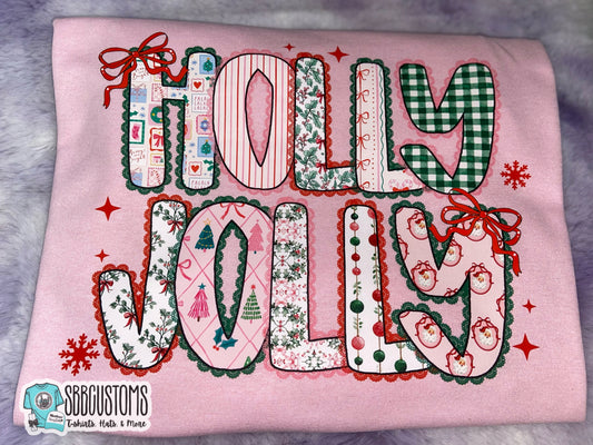 Holly Jolly Christmas Baby, Toddler, Youth Short Sleeve Shirt