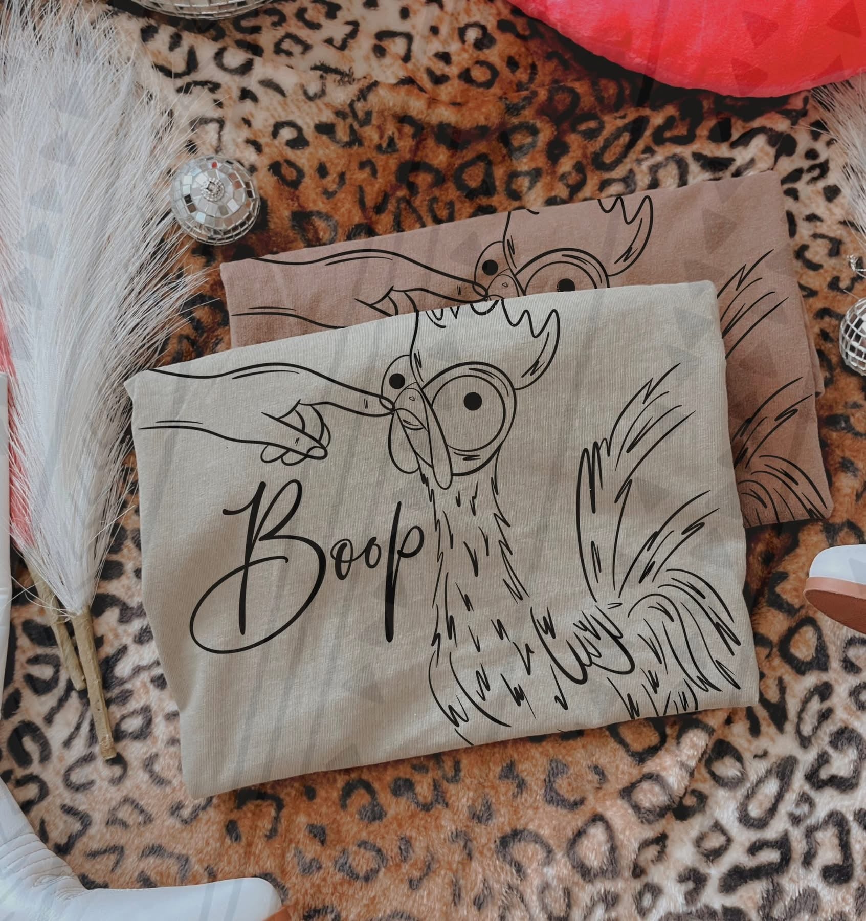 Boop HeiHei Adult Top