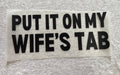 Quick Ship Wife’s Tab T-shirt