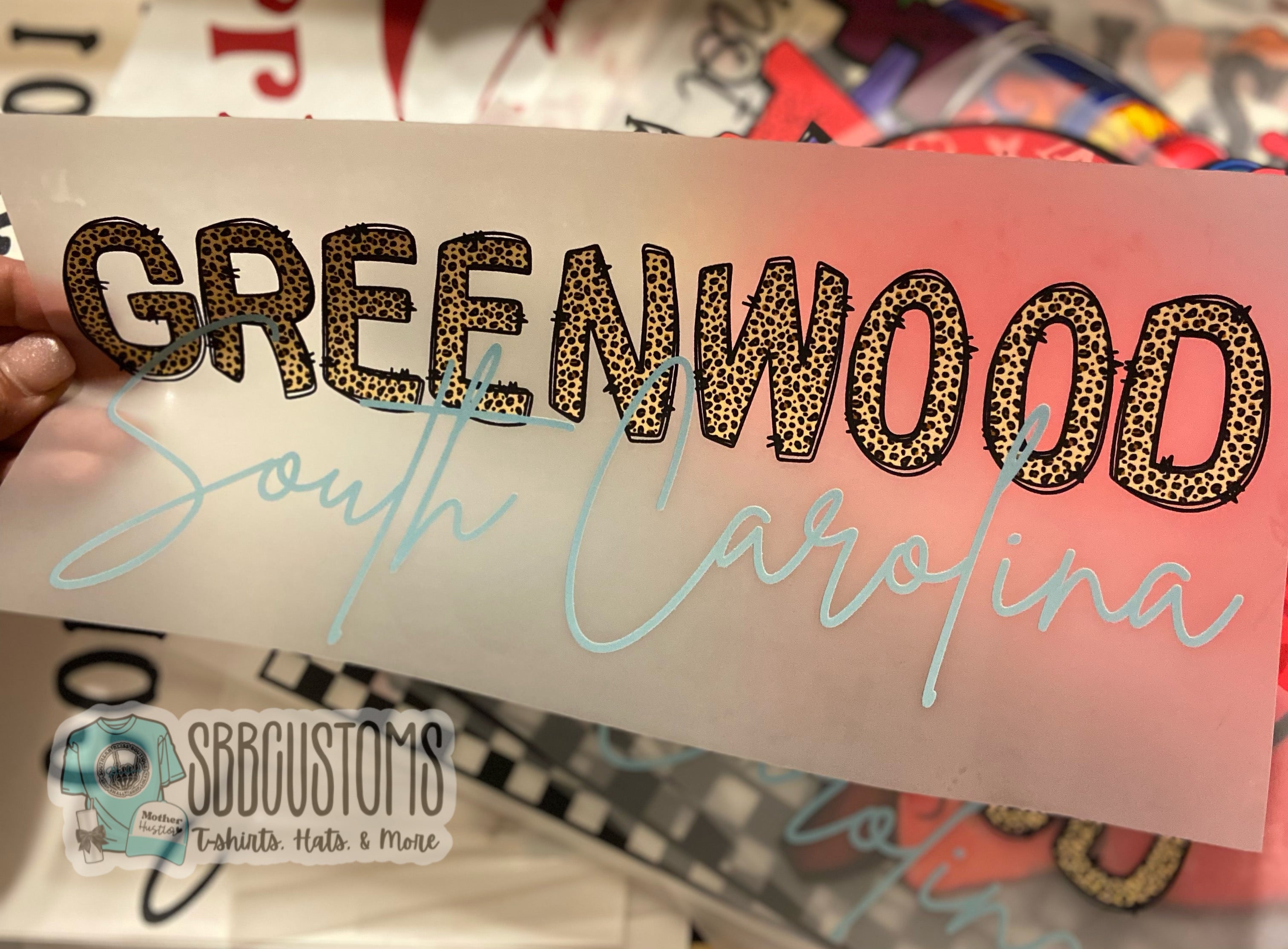 Quick Ship Greenwood, SC T-shirt