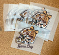 Game Day Football Helmet DTF Trucker Hat Patch Only