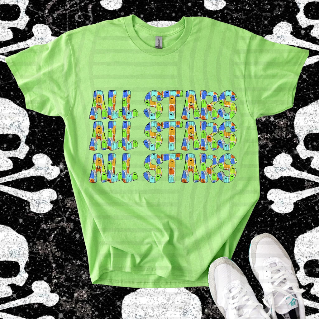 Blue Watercolor Custom Sport Name Comfort Color T-Shirt