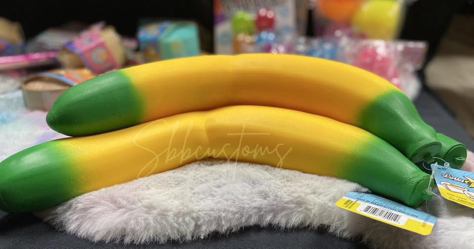 IN STOCK - Authentic Sunny Days Squishy Banana