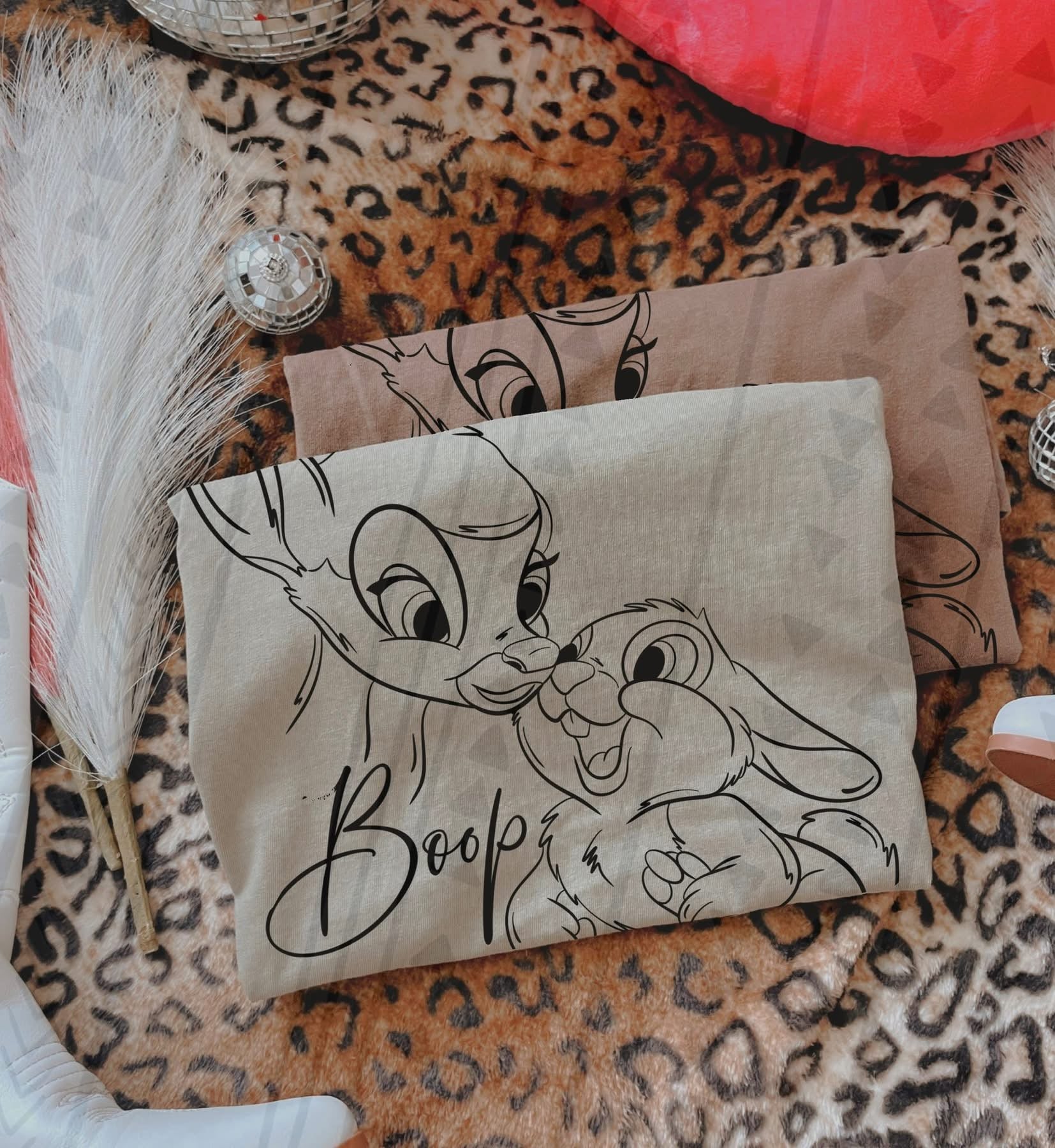 Boop Bambi/Thumper Adult Top