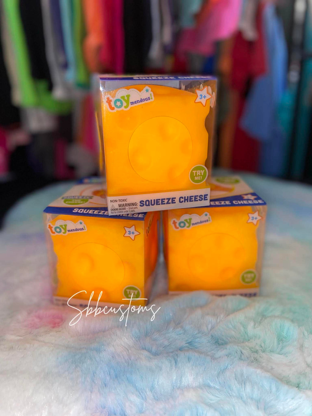 Authentic Toymendous Squeeze Cheese | Viral Squishy Toy