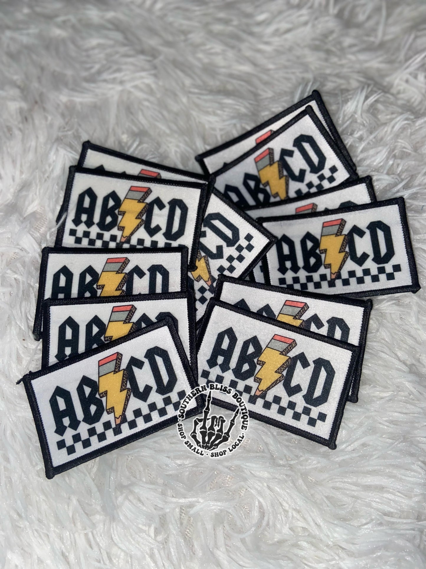 Mama Purple Pastel Trucker Hat Iron On Patch Only