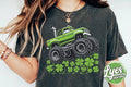 Monster Truck St Patricks Baby, Toddler, Youth Short Sleeve Shirt