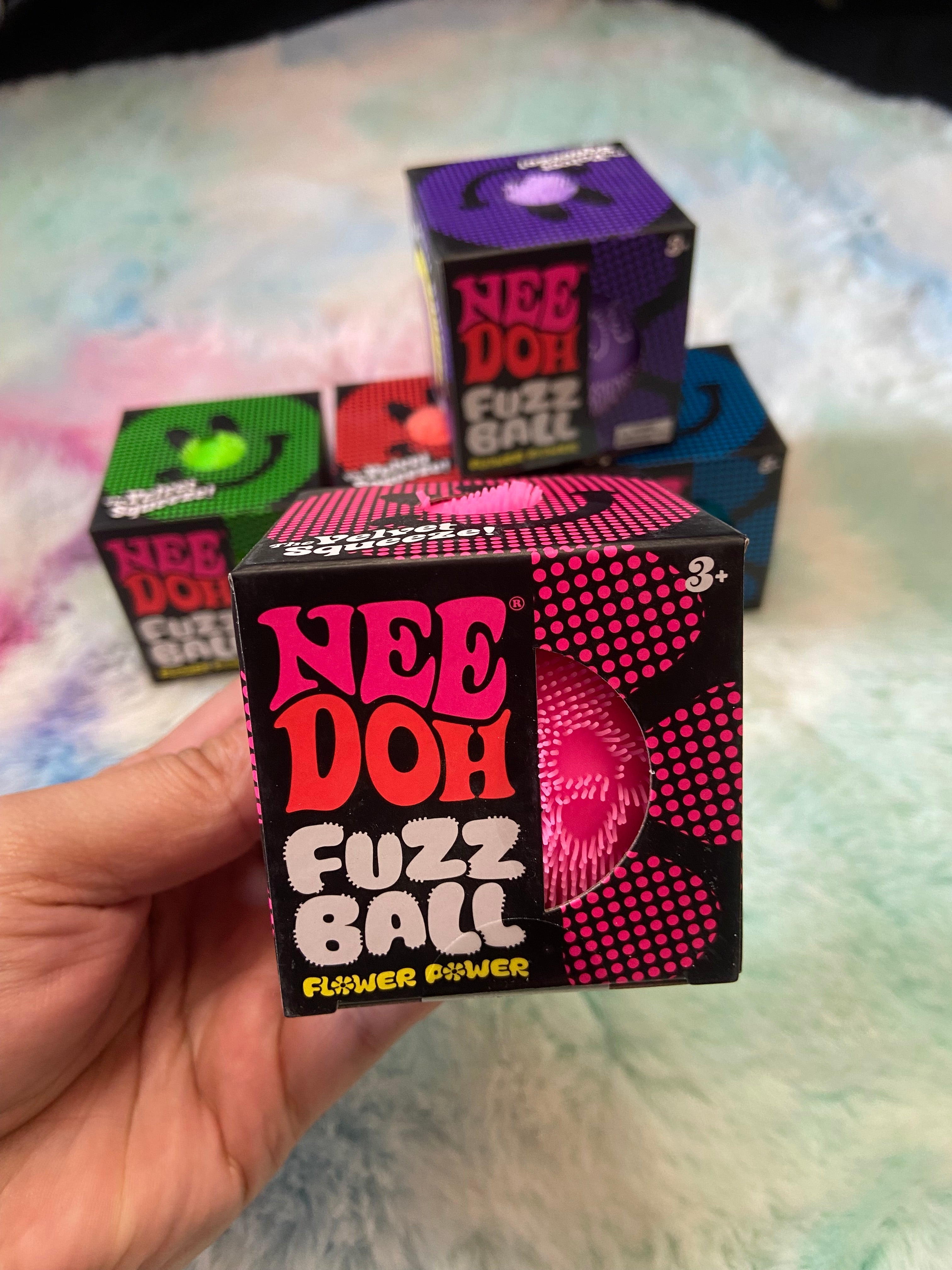 Authentic Needoh Fuzzball Flower Power | Viral Squishy Toy (Copy)