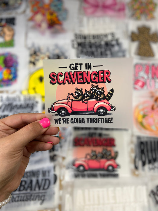 Were Going Thrifting DTF Trucker Hat Patch Only