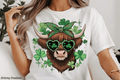 Cow Clovers St Patricks T-shirt