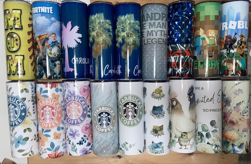 $15 Custom 20oz Tumblers