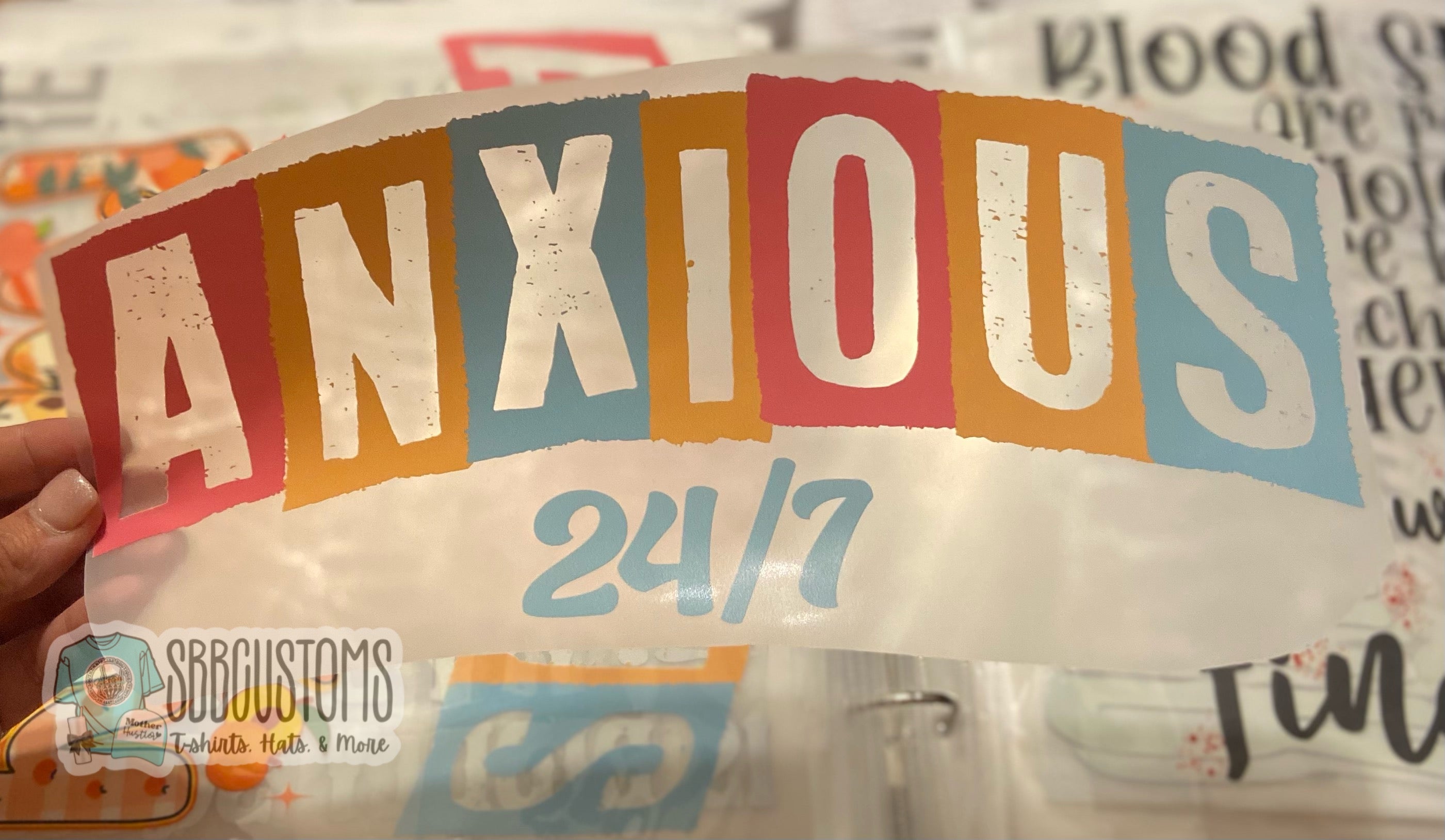 Quick Ship Anxious 24/7 T-shirt