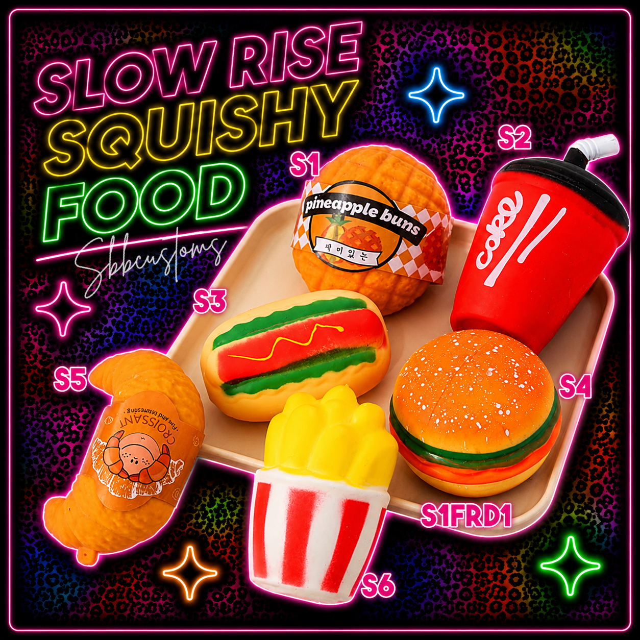 Slow Rise Food Squishy PREORDER ETA LATE JUNE-EARLY JULY