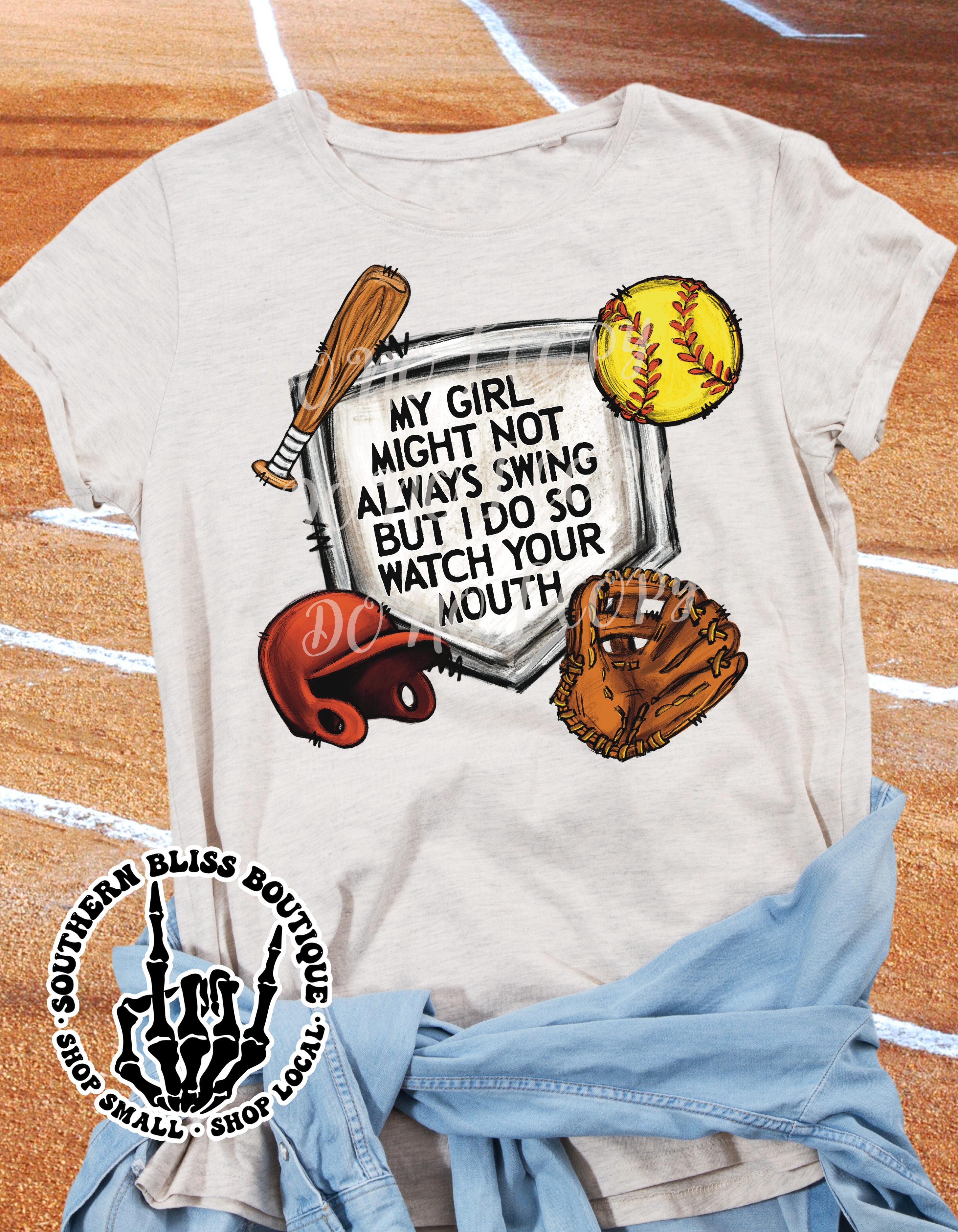 Trending My Girl, Boy, Kids Might Not Always Swing But I Do So Watch Your Mouth T-shirt