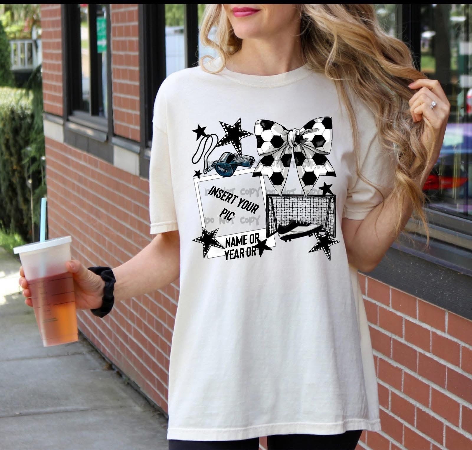 Sport Custom Photo Collage Comfort Color T-Shirt