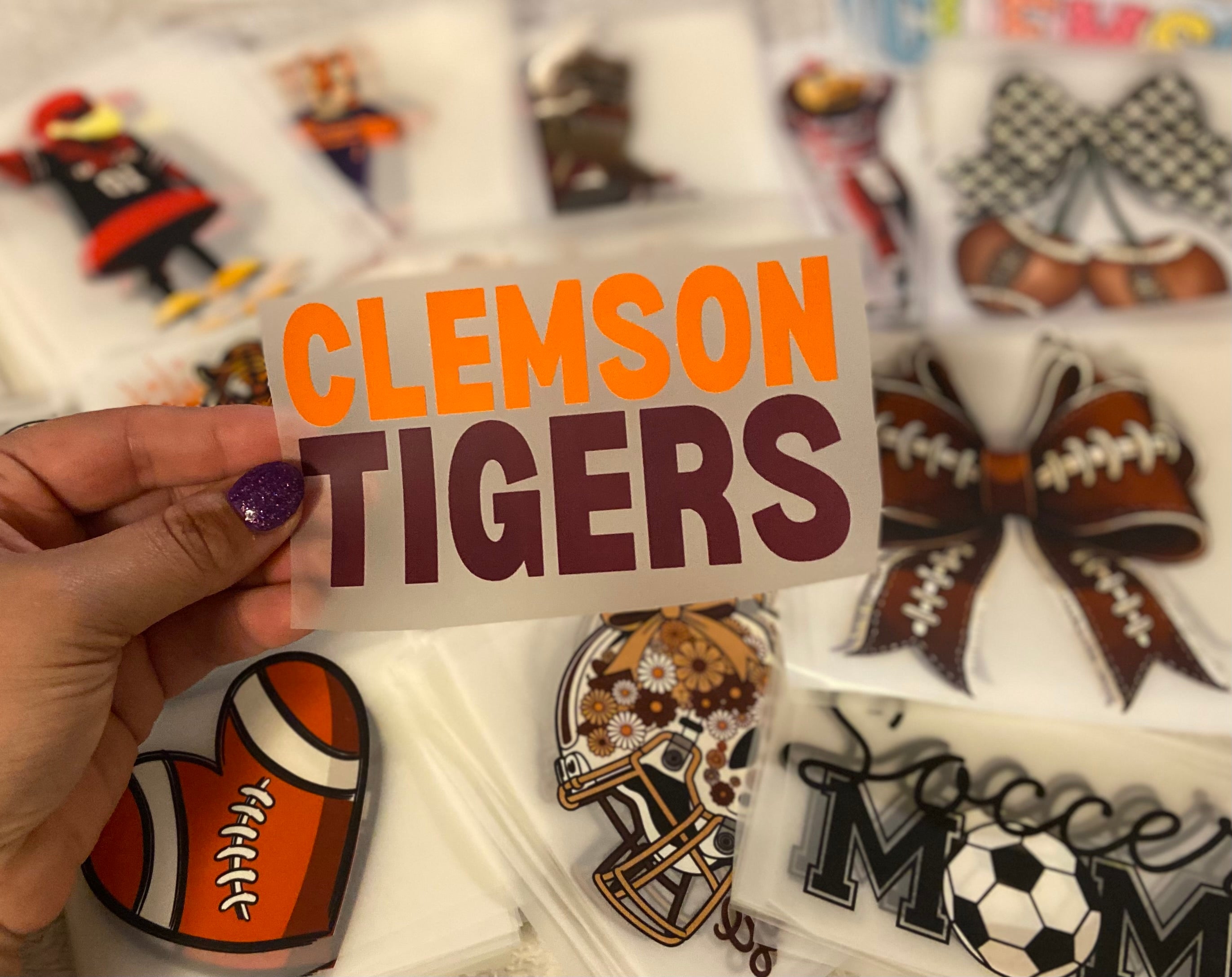 Tigers DTF Trucker Hat Patch Only
