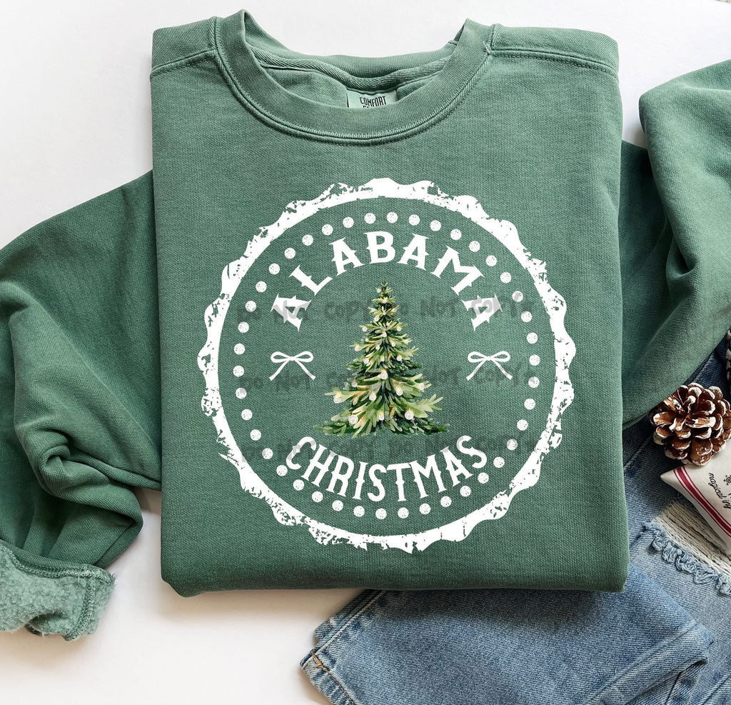 Custom State or Town Christmas Sweatshirt